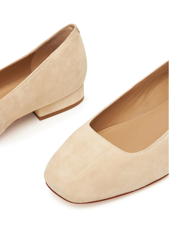 LAUREN RALPH LAUREN LAUREN RALPH LAUREN Baleriny Emellie  802974358001 Beżowy