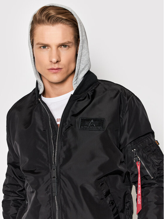 Alpha Industries Alpha Industries Bunda pro přechodné období Ma-1 Tt 106103 Černá Regular Fit