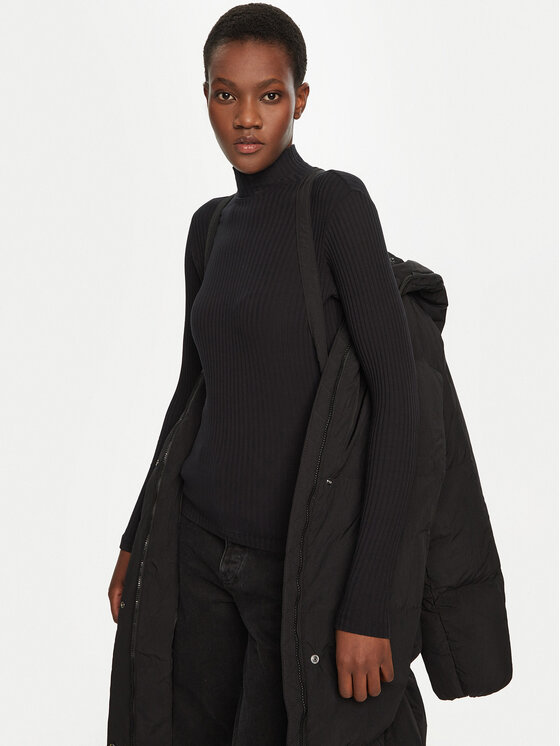 HUGO HUGO Zimski kaput Fini-2 50522318 Crna Relaxed Fit