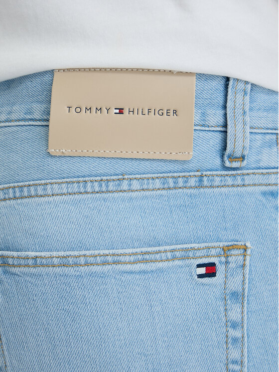 Tommy Hilfiger Tommy Hilfiger Džínsové šortky Denton MW0MW42625 Modrá Straight Fit
