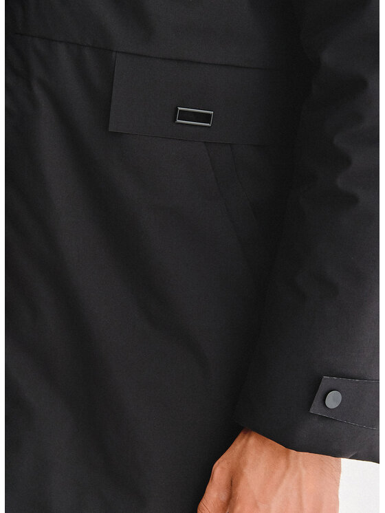 Pako Lorente Pako Lorente Kurtka zimowa P25WF-5X-010 Czarny Classic Fit