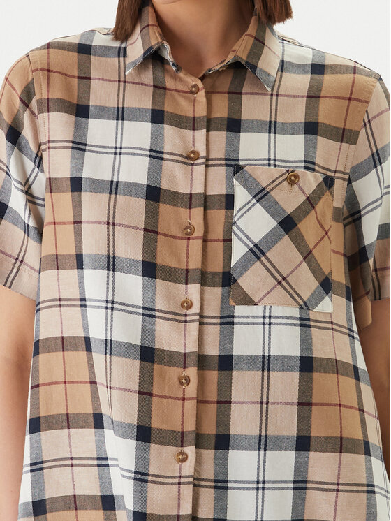 Barbour Barbour Košile Fern LSH1744BR37 Béžová Regular Fit