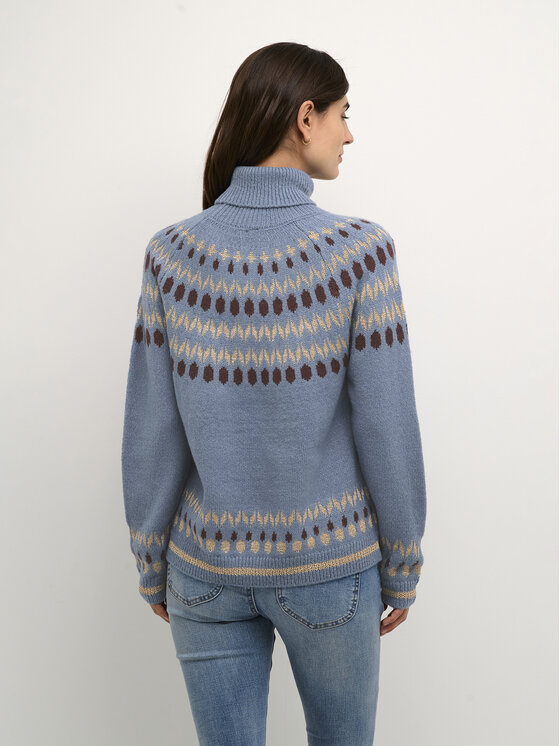 Culture Culture Sweter Cuthurid 50109941 Niebieski Relaxed Fit