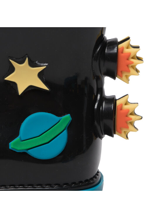 Melissa Melissa Guminiai batai Mini Melissa Rain Boot + Fabula 33676 Juoda