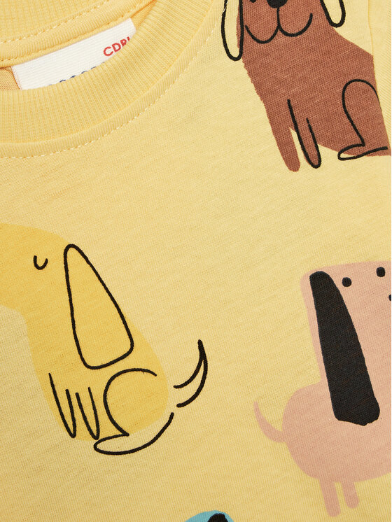 Coccodrillo Coccodrillo T-Shirt WC4143203HBN Žlutá Regular Fit