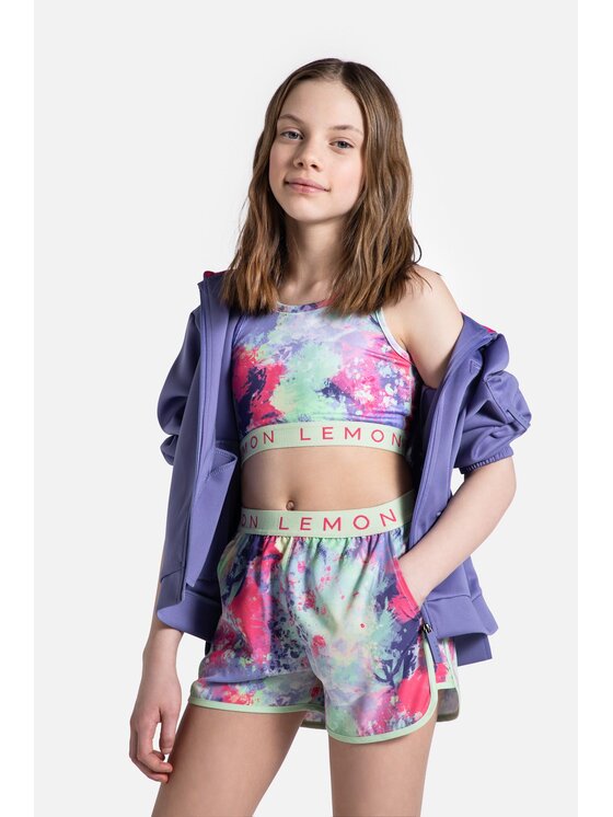 Lemon Explore Lemon Explore Top WL5143401ACG-022 Kolorowy Regular Fit