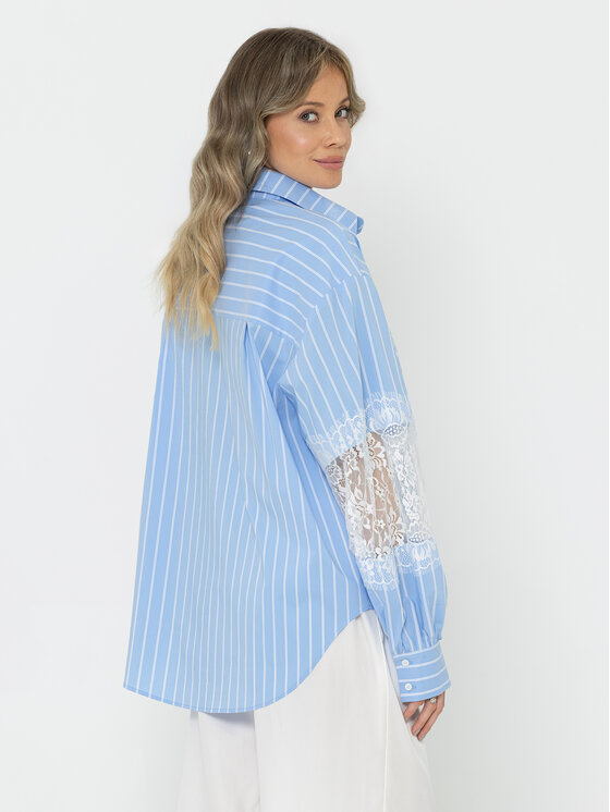 LIDIA KALITA LIDIA KALITA Koszula Dorothy Biały Loose Fit