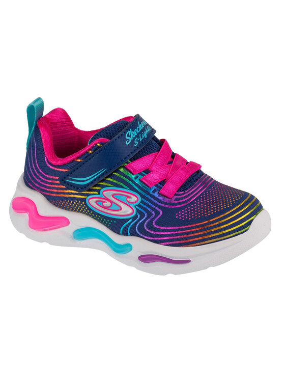 Skechers Skechers Sneakers S Lights: Wavy Beams Blu scuro