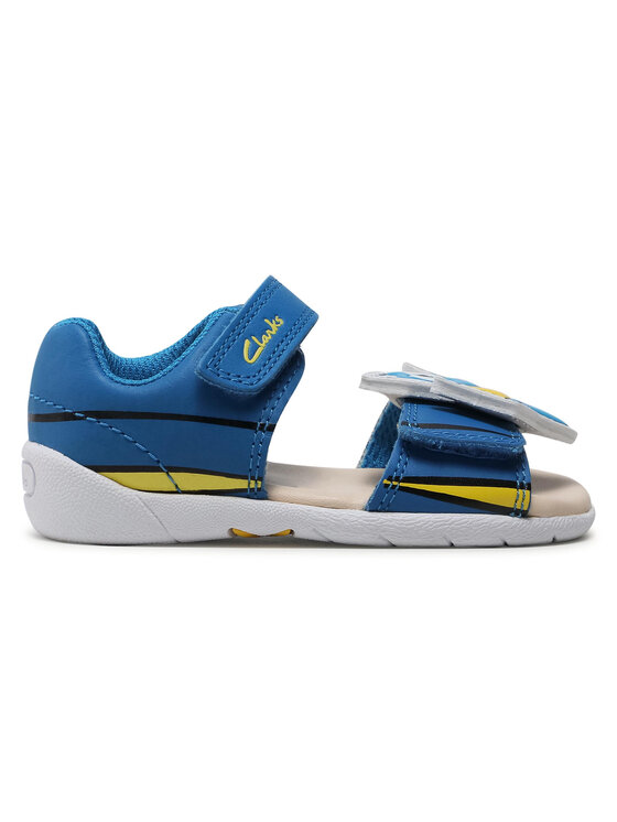 Clarks Clarks Sandały Zora Nemo T 261583886 Niebieski