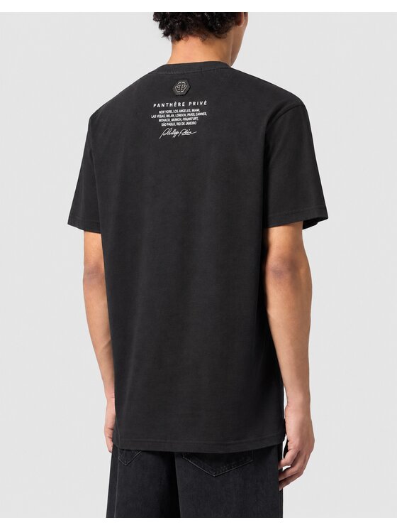 PHILIPP PLEIN PHILIPP PLEIN T-shirt 32089 Nero Regular Fit