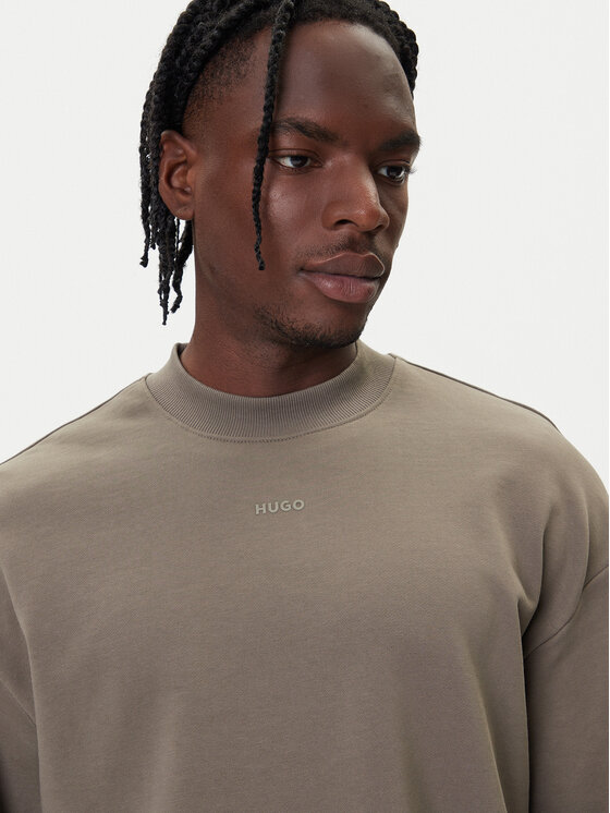 HUGO HUGO Суитшърт Dapocrew 50525892 Бежов Relaxed Fit