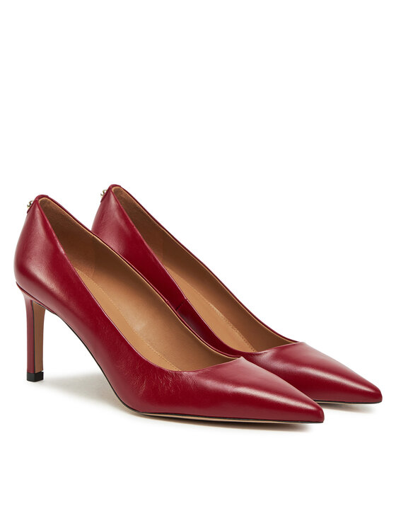 BOSS BOSS Pantofi cu toc subțire Janet 50536573 Roșu