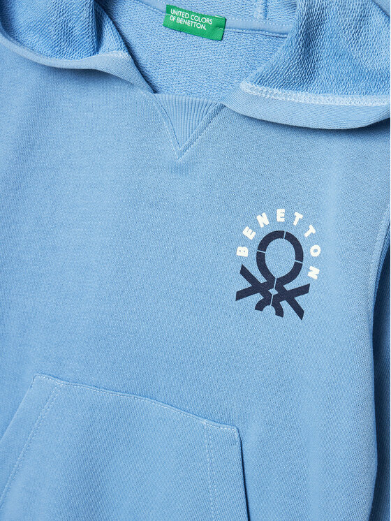 United Colors Of Benetton United Colors Of Benetton Sweatshirt 3J68G200Q Blau Regular Fit