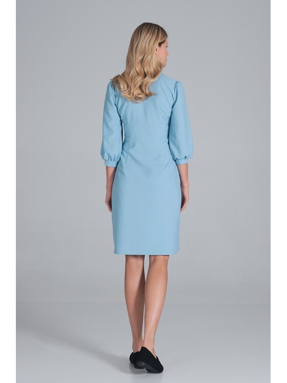 FIGL FIGLFIGL Vestito M849 Blu Regular Fit