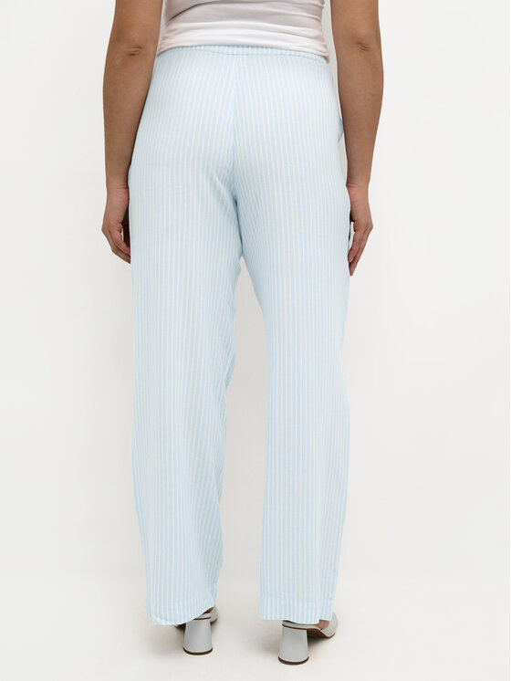 Kaffe Kaffe Stoffhose Milia 10508314 Himmelblau Loose Fit