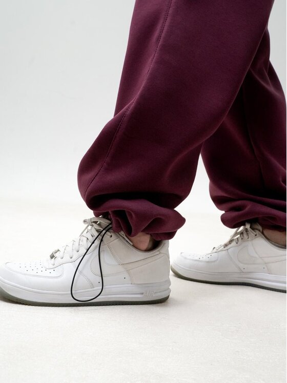 Jigga Wear Jigga Wear Spodnie dresowe 131671 Fioletowy Baggy Fit