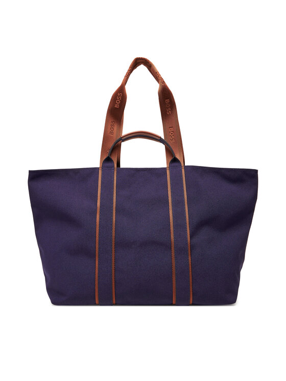 BOSS BOSS Táska Palmah Tote 50546461 Sötétkék
