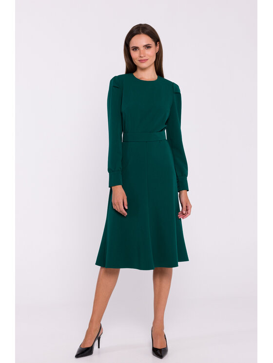 Ydsxlp Abito da sera da donna, elegante, in pizzo floreale, senza