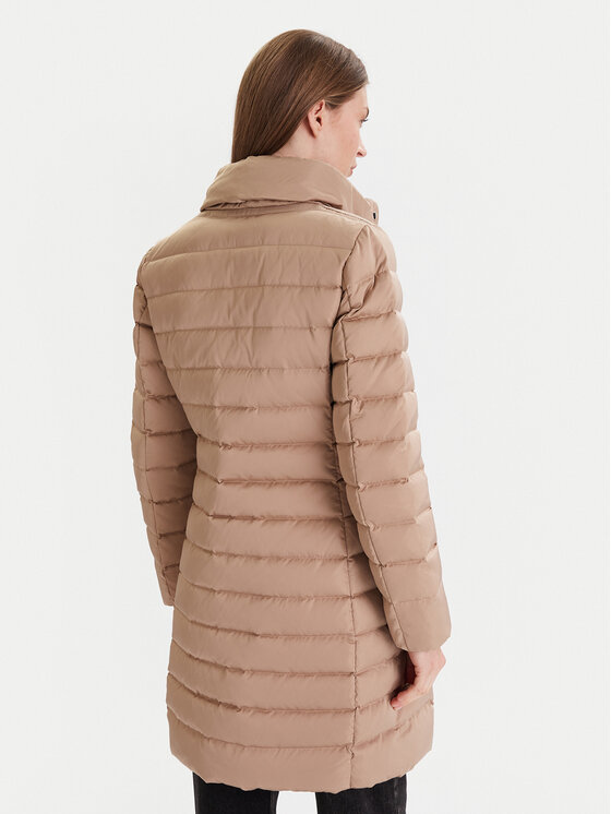 Geox Geox Zimski plašč Bettanie W5626H T3122 F5228 Bež Regular Fit