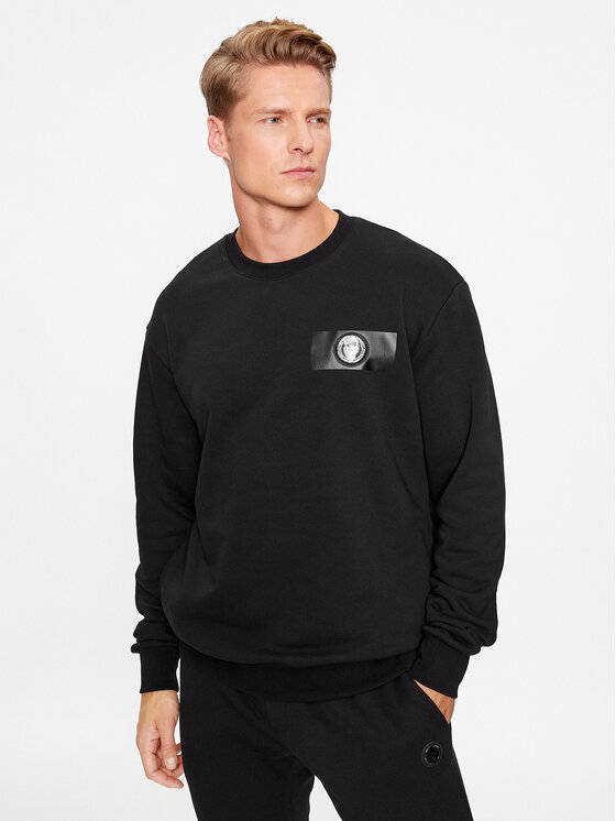 Plein Sport Plein Sport Mikina Sweatshirt Ls AACC MJO1103 STE003N Čierna Regular Fit