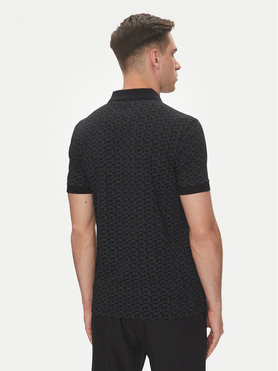BOSS BOSS Polo Paddy Striped C 50540719 Crna Regular Fit