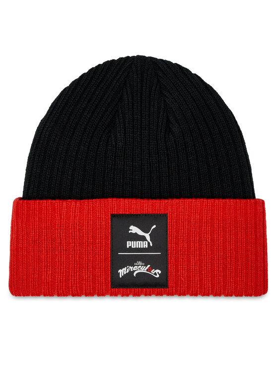 Puma Căciulă PUMA x Miraculous Beanie 024796 01 Negru