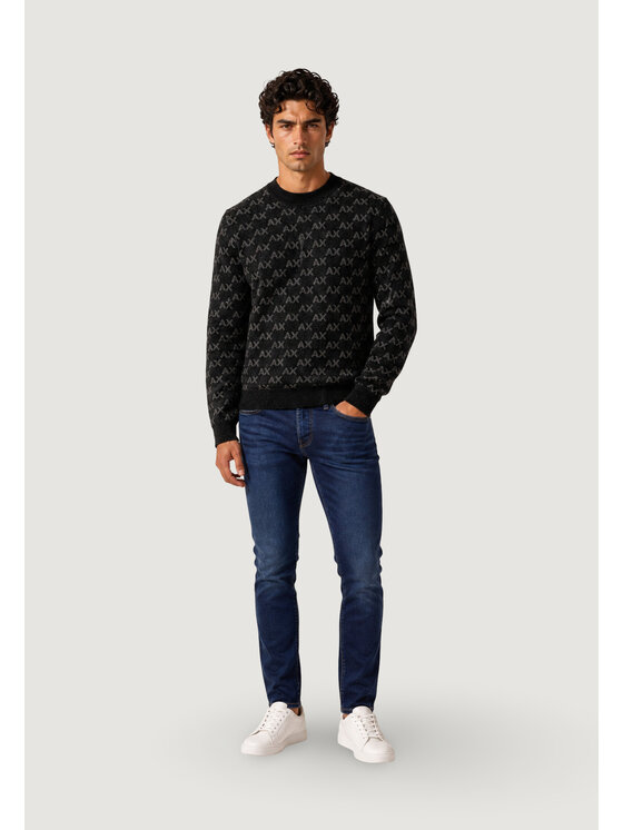 Armani Exchange Armani Exchange Sweter XM002992 AF16916 Czarny Modern Fit