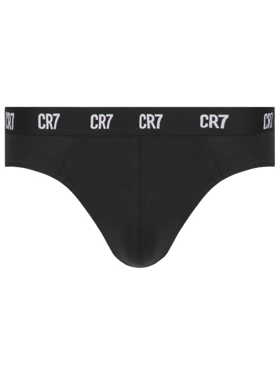 Cristiano Ronaldo CR7 Cristiano Ronaldo CR7 Set de chiloți slip﻿ Main Basic Brief 3-Pack 8100-66-900 Negru