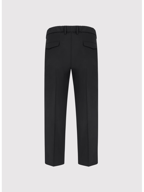 Pako Lorente Pako Lorente Spodnie materiałowe P25SF-WX-013 Czarny Classic Fit