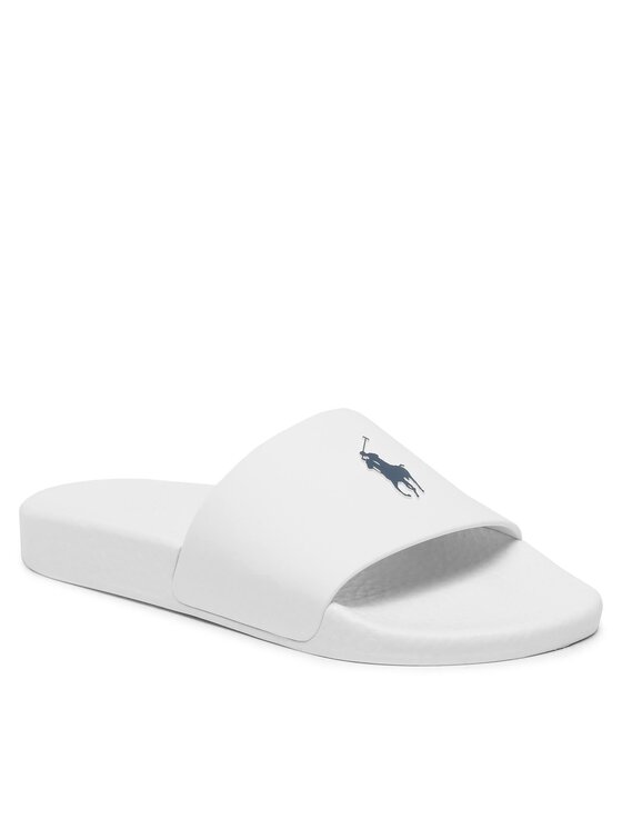 Polo Ralph Lauren Polo Ralph Lauren Šľapky Polo Slide 809892945007 Biela