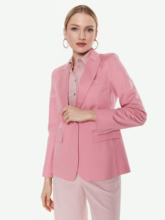 Weekend Max Mara Weekend Max Mara Pintsak Gelosia 23504102 Roosa Regular Fit