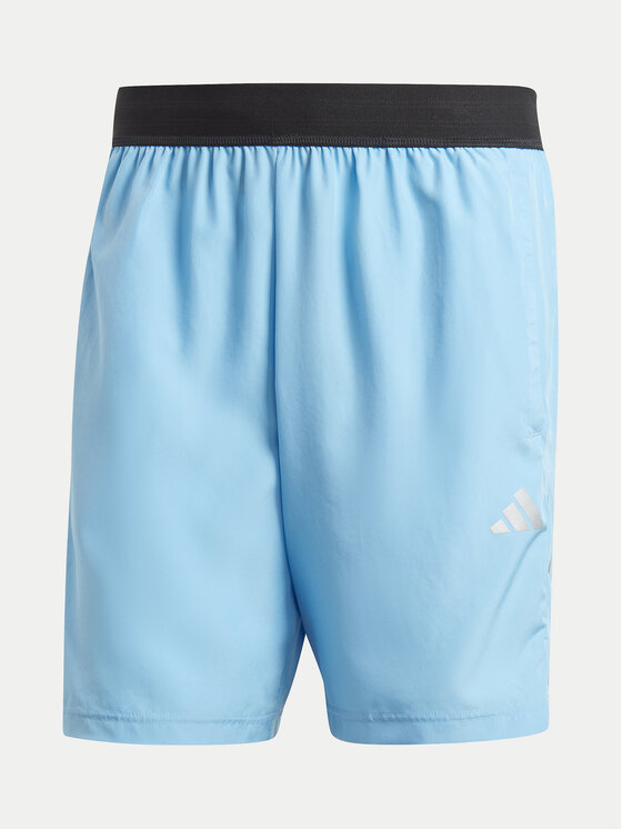 adidas adidas Sportske kratke hlače IR5881 Svijetloplava Regular Fit
