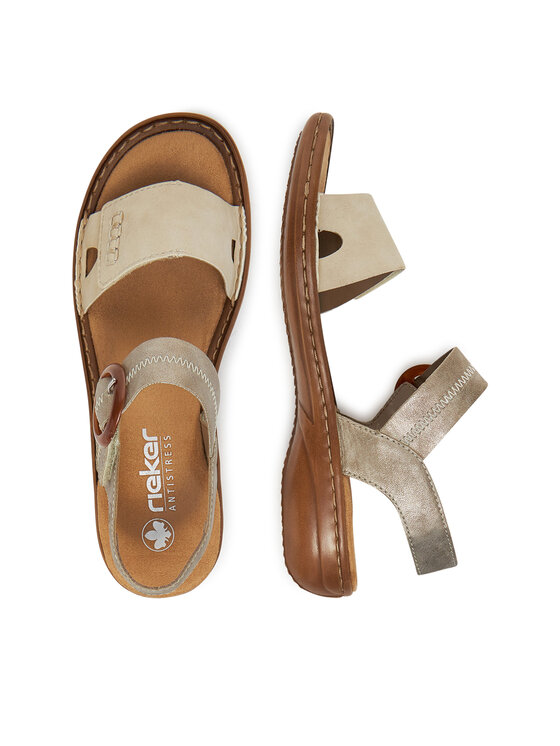 Rieker Rieker Sandali 608Z3-60 Beige
