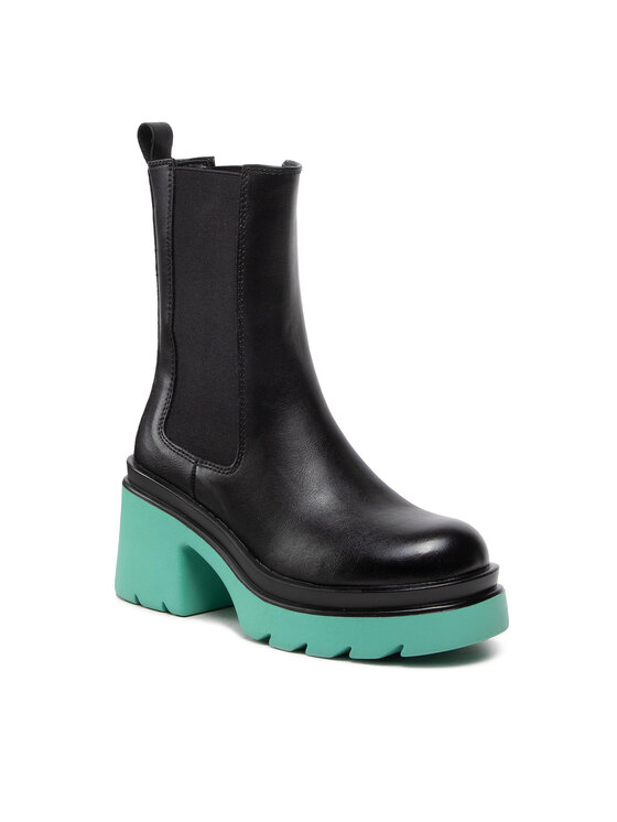 DeeZee DeeZee Botki ZAL90112-2 Czarny