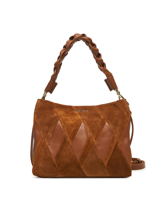 Coccinelle Coccinelle Handtasche T66 Boheme New Geomet Patch E1 T66 58 01 01 Braun