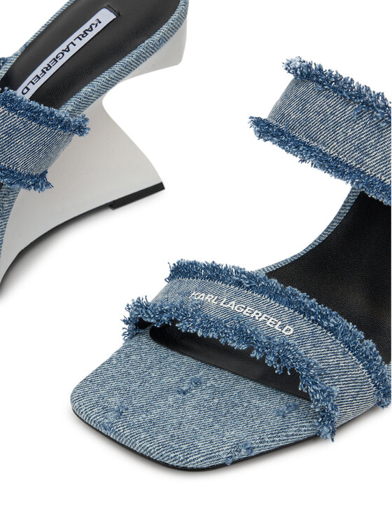 KARL LAGERFELD KARL LAGERFELD Iešļūcenes Waverly KL34611D Zils