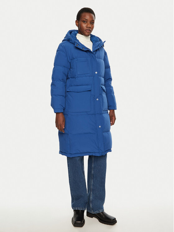 United Colors Of Benetton United Colors Of Benetton Pehelykabát 2JF8DN060 Kék Regular Fit