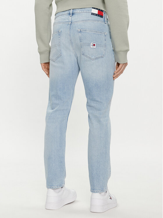 Tommy Jeans Tommy Jeans Jeansy Dad DM0DM18718 Modrá Tapered Fit