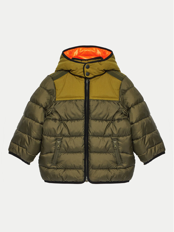Original Marines Original Marines Žieminė striukė DEA2504B Žalia Regular Fit