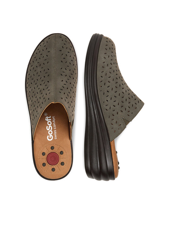 Go Soft Go Soft Pantoletten LA3J7701-7 Grau