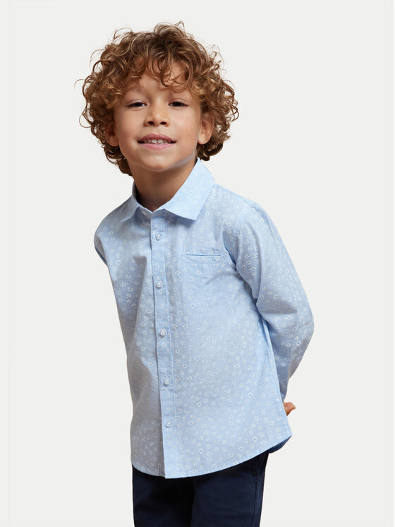 Mayoral Mayoral Сорочка 3124 Блакитний Regular Fit