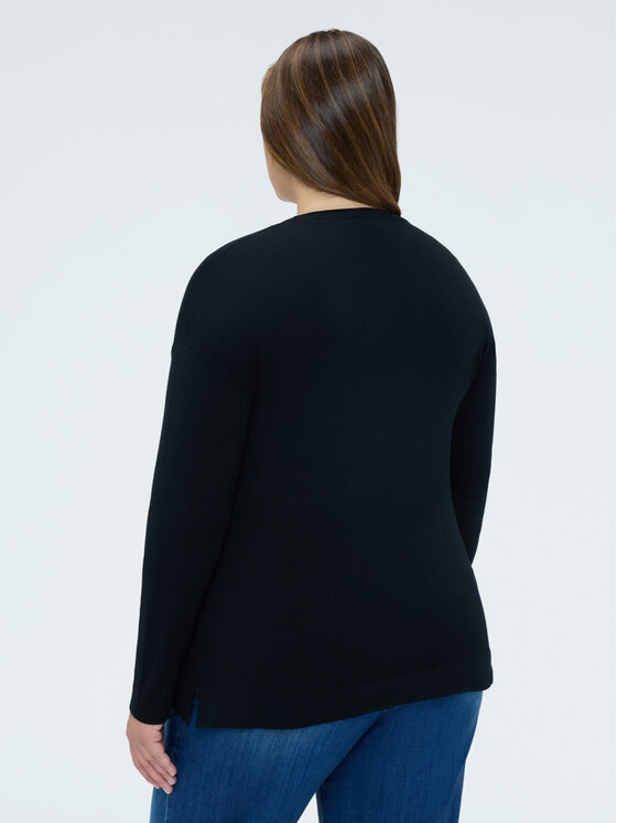 Fiorella Rubino Fiorella Rubino Kardigan M084L008356N033 Czarny Regular Fit