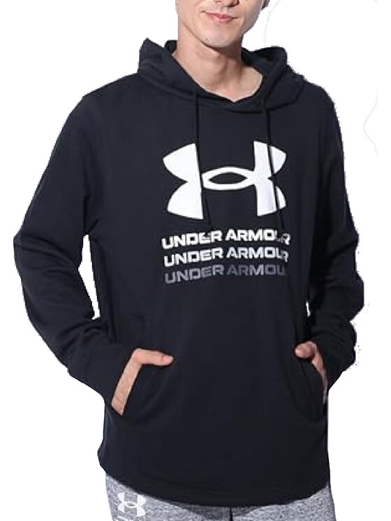 Under Armour Under Armour Bluza 1386047 Czarny Regular Fit
