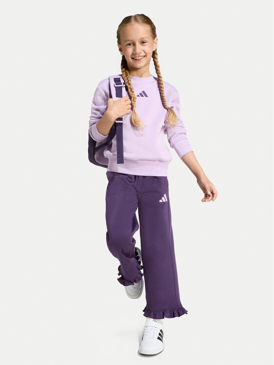 adidas adidas Jogginganzug Fleece JX0201 Violett Regular Fit