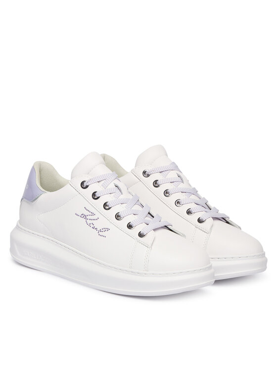 KARL LAGERFELD KARL LAGERFELD Laisvalaikio batai Kapri KL62518 Balta