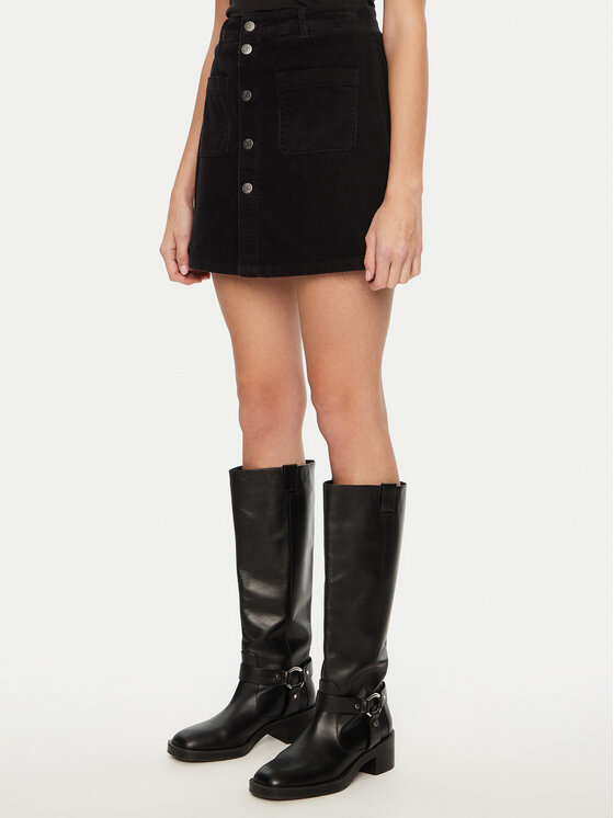 JDY JDY Fustă trapez 15220695 Negru Regular Fit