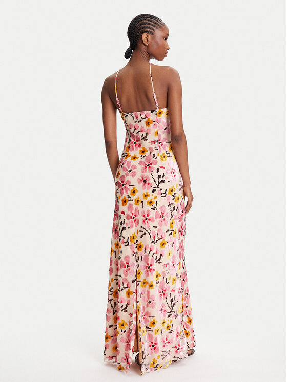 STAUD STAUD Sommerkleid Cubism R25S2272BR Bunt Regular Fit