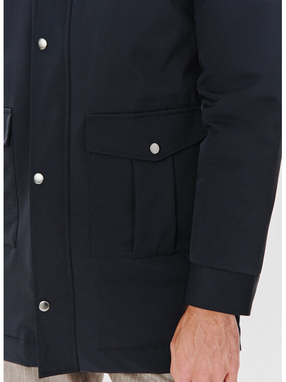 Pako Lorente Pako Lorente Kurtka puchowa P24WF-5X-006 Granatowy Classic Fit