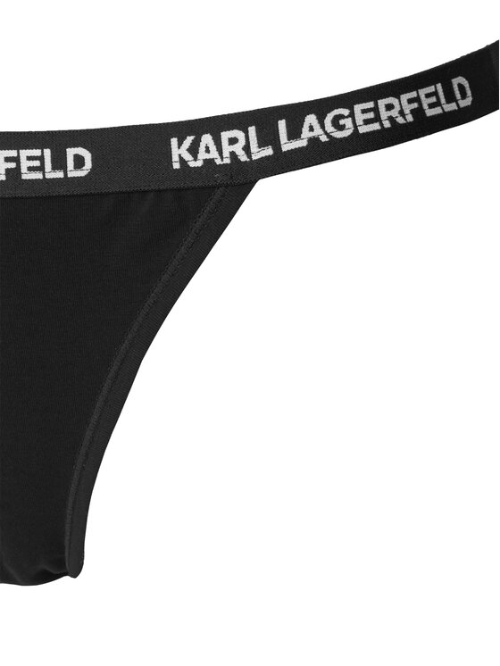 KARL LAGERFELD KARL LAGERFELD Set brazilskih bikini gaćica﻿ B1W47032 Crna