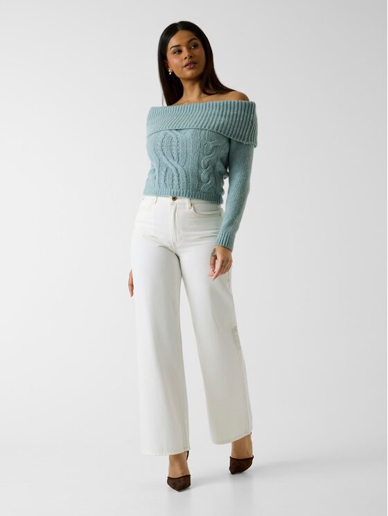 Guess Guess Svetr 181555 Šedá Classic Fit